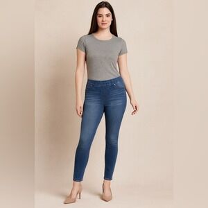 Liverpool‎ Women's Skinny Jeans Pull-On Elastic Waist Size 8